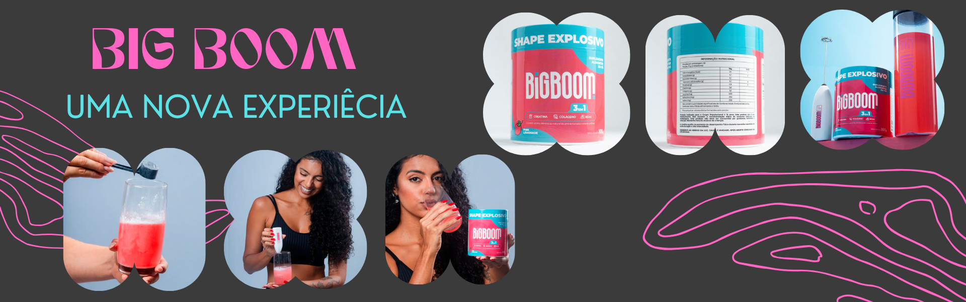 Como usar a creatina rosa bigboom